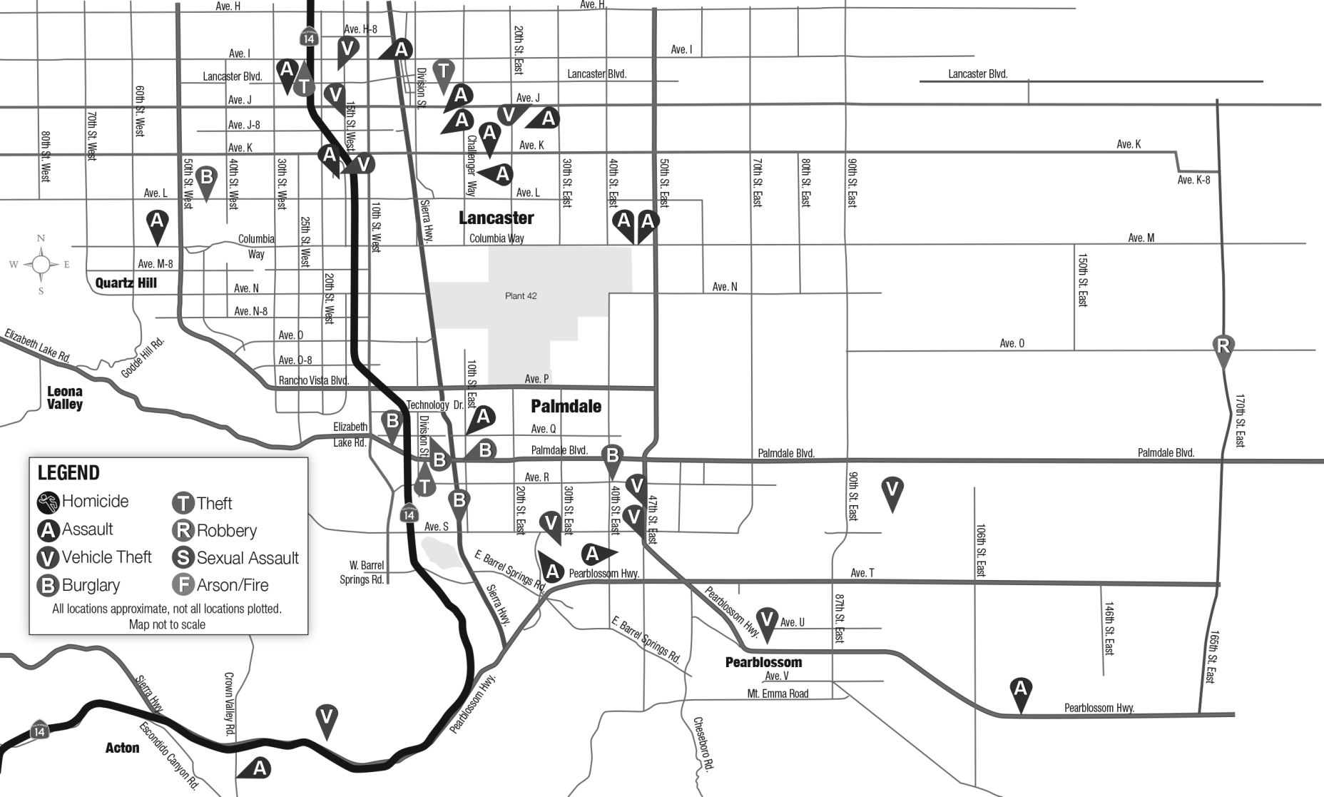 Antelope Valley crime blotter, May 17, 2020
